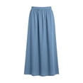 thumbnail image 7 of Edvintorg Plus Size Maxi Skirt Fashion Clothing Women's High Waisted Long Skirt Summer Casual Business Work Skirts with Pockets, 7 of 7