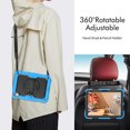 thumbnail image 5 of Case for iPad (A16) 11th Gen 2025/ iPad 10th Gen 10.9 Inch 2022 with Screen Protector, 360 Degree Rotating Kickstand Hand Strap Shockproof Cover with Shoulder Strap, Sky Blue, 5 of 7