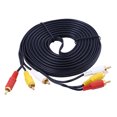 thumbnail image 1 of 3 RCA compuesto macho a macho Audio Video AV Cable para DVD TV, 1 of 7