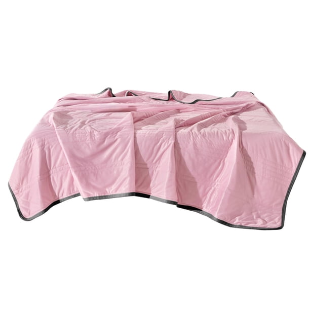 Edredón de verano de algodón lavable, ligero y súper suave, ideal para verano, 100 x 70 cm, ideal para cama individual o sofá, transpirable y cómodo, de fácil cuidado para uso diario.