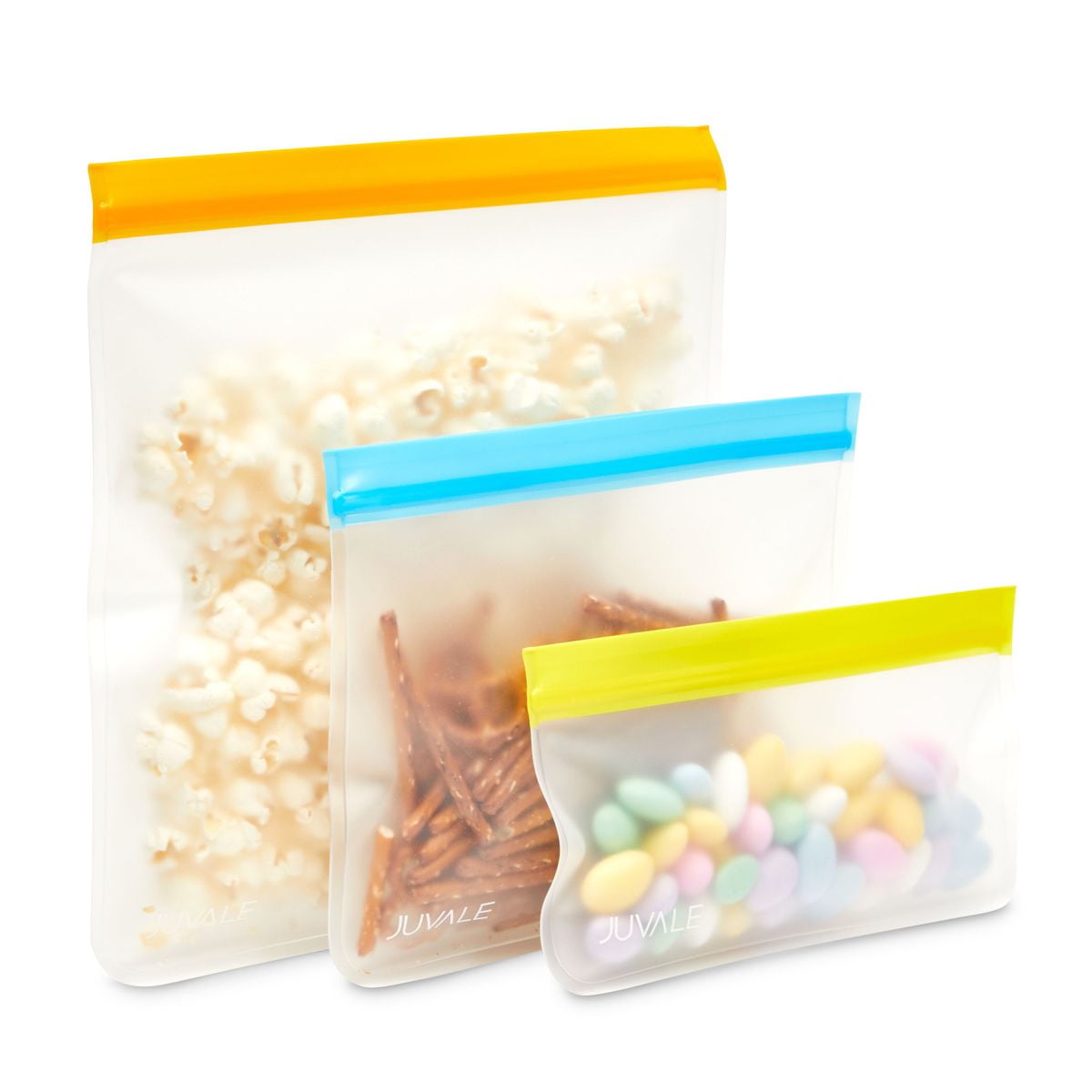 Buy 21 Pack Food Storage Zipper Sandwich Bags, Reusable Top Zip Baggies