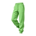 thumbnail image 5 of Men's Casual Solid Sweatpants Elastic Waist Drawstring Joggers Loose Fit Tapered Athletic Pants with Pockets, XL, 5 of 8