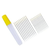 Zehuanyu  20 Pcs Knitting Supplies Large Eye Sewing Needles Cross Stitch Embroidery