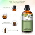 thumbnail image 2 of PHATOIL Basil Essential Oils for Diffusers Humidifier 100% Pure Natural Aromatherapy Massage Bath Sleep Relaxation 30ml/1.01 fl.Oz, 2 of 7