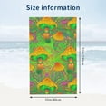 thumbnail image 4 of The Magic Art of Mushrooms Large Beach Towel - Plush Thick Cotton Pool Towel, Adult Beach Towels, 4 of 16