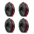 thumbnail image 1 of Tire Cover,Covers 4pcs Wheel Suvs Rvs 4pcs Set Tire Cover 19'' To 23'' Spare Tire Siuke 1pc Tire Vans Pickup Tire Suvs Wheel Qisuo Suvs Vans Cars Suvs Tire Covers 4pcs Tire Vans Rvs Waterproof Tire, 1 of 6