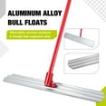 thumbnail image 3 of Bull Float Concrete Tools, Magnesium Bull Float Concrete Cement Trowel Finishing Smoothing Tool Kit with Bracket & Handle, 3 of 6