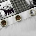 thumbnail image 4 of jejeloiu Retro Deer Skull Blackout Curtains Set of 2 (52x84 Each),Rustic Wilife Hunting Window Curtains,Wild Animal Bear Curtains and Drapes For Boys Teens,Super Cozy Room Decor, 4 of 6