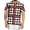 A-Beige316, variant on Men's Houndstooth Print Casual Shirts Regular Fit Button Down Summer Top Breathable Vacation Style Beach Tee