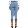 thumbnail image 2 of NYDJ womens  Chloe Crescent Shore Capri Jean, 10, 2 of 3