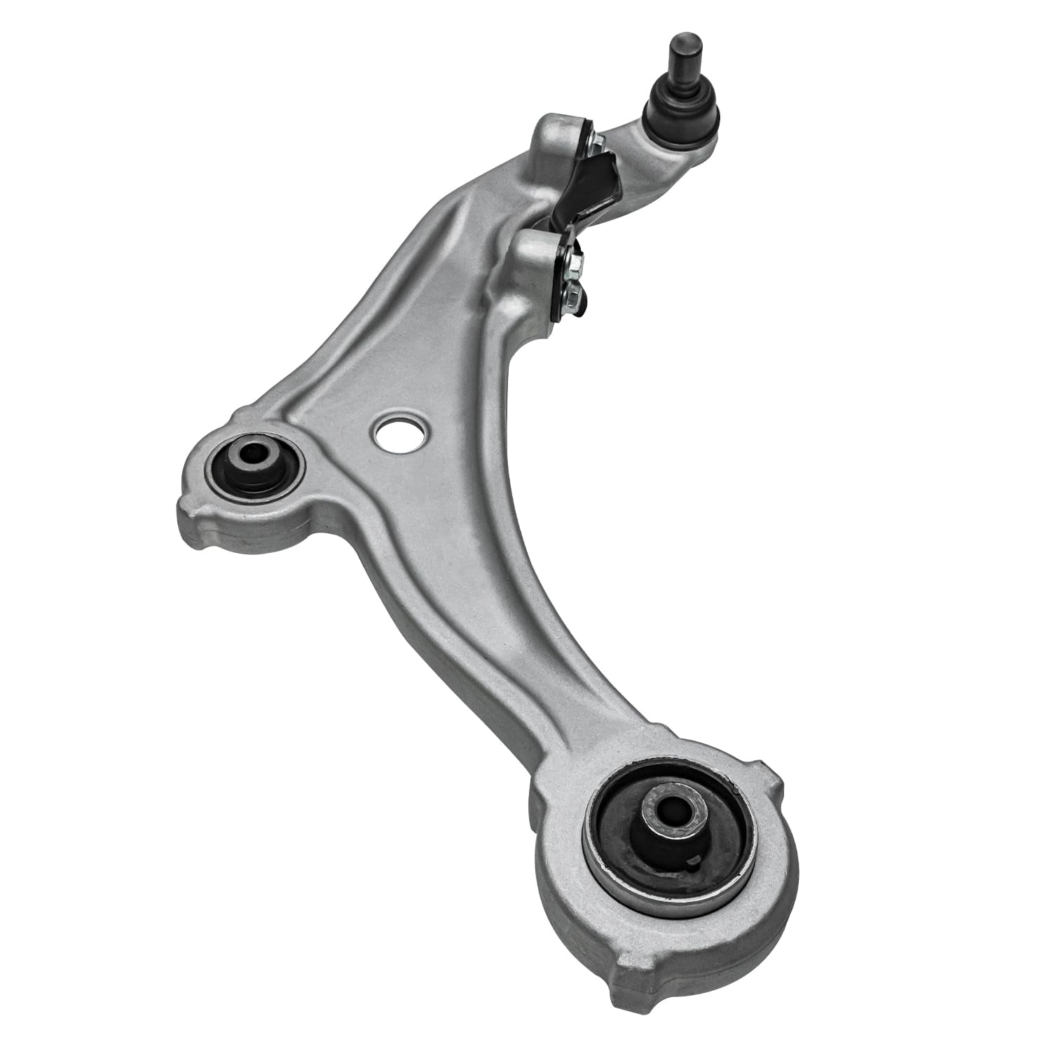 Detroit Axle - Front Right Lower Control Arm for 09-14 Nissan Murano Lower Control Arm w/Ball Joint Assembly 2010 2011 2012 2013 Passenger Side Replacement