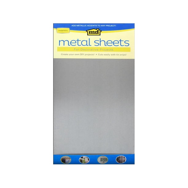 MD Metal Sheet 12x24" Galvanized Steel