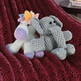thumbnail image 4 of Leisure Arts Little Crochet Friend Animals Crochet Kit, Elephant, 8", Complete Kit, Learn To Animal Starter Kit For All Ages, Includes Instructions, Diy Amigurumi Kits, 4 of 6