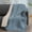 Floral Blue, variant on Patchwork Camel Quilted Throw Blanket 50"x60" All Season Lap Blanket for Bed Couch Sofa