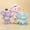 3PCS, variant on 2026 New Elephant Plush Toys, Stuffed Animals Toys Elephant Soft Pillow Toys, Cute and Cuddly Elephant Family Adorable, Best Birthday Gifts for Holiday Xmas Easter for Friend (Elephant, Purple)