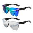 thumbnail image 1 of Gafas de Sol FEISEDY B4114 con Lentes Espejadas de Moda UV400 para Mujer y Hombre, 1 of 7