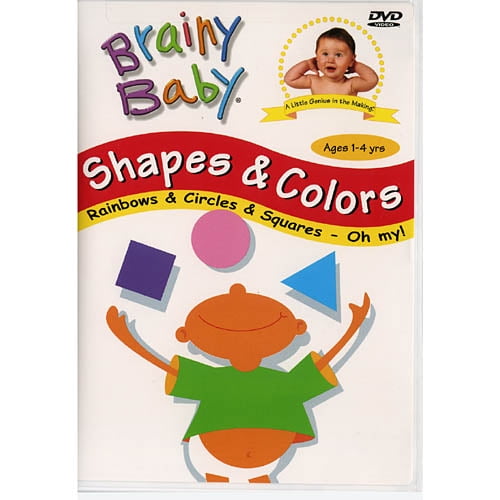brainy baby shapes & colors dvd (classic)