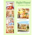 thumbnail image 4 of Robotime DIY Miniature House Kit Super Creator Serious, Floral Dining Room Dollhouse Building Set, Tiny House 3D Puzzle Craft Kits for Home Decor, Gifts for Adults Kids, 4 of 7