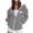 Inverlee Gray-WOMENS CLOTHES, variant on Womens Western Cowboy Ghost Halloween Graphic Full Zip Hooded Sweatshirt Drawstring Hood Kangaroo Pockets Loose Casual Fall Outerwear Jackets Gray XXXL