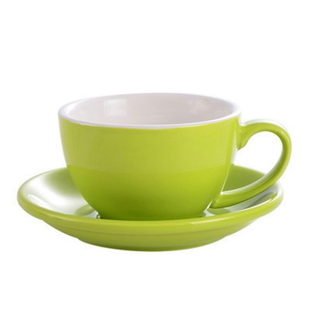 Colorful Ceramic Coffee Mug Set Large Capacity Morning Tea Cup with Handle for Tea Coffee