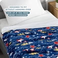 thumbnail image 3 of Bare Home 7 lbs Weighted Blanket for Kids - 40" x 60" - Minky Fleece, Superhero, 3 of 10