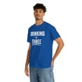 thumbnail image 6 of Drinking For Three - Funny Pregnancy Announcement Shirt, New Dad - ID: 451, 6 of 11