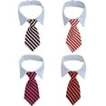 thumbnail image 1 of Conjunto de piezas para mascotas, Collar de corbata Formal ajustable para accesorios de aseo para gatos y perros MFZFUKR CPB-DE-LYY1902-2, 1 of 5