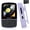 Purple, variant on CocoBear MP3 Player with Bluetooth 5.3, 64GB Portable Music Player with Clip, HiFi Sound, FM Radio, Earphones Included, Blue