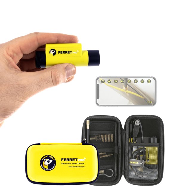 Cámara de inspección inalámbrica Ferret Pro 720p con punto de acceso WiFi