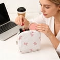 thumbnail image 4 of Organizador de viaje portátil, neceser de maquillaje para guardar artículos de aseo con múltiples compartimentos, 4 of 6