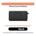 thumbnail image 5 of Silicone Charging Hub Protective Case with Buckle in Black, Dark Blue, Purple, 5 of 8