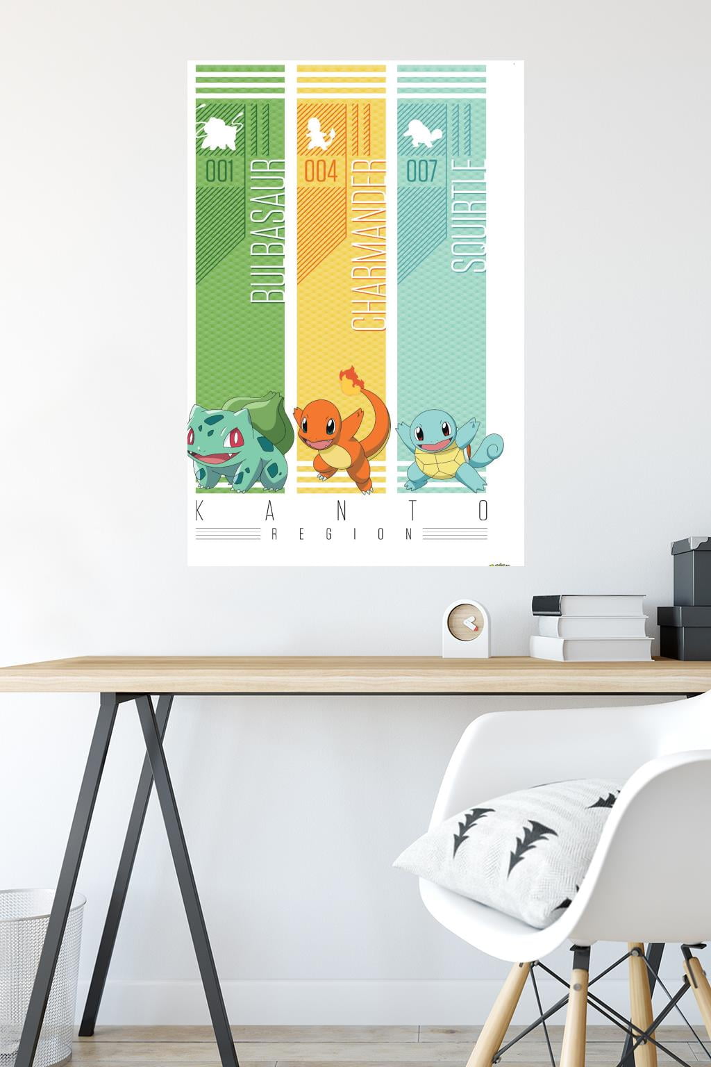 Kit Trio 3 Poster Decorativo A3 Brilhante Pokémon Iniciais em Promoção na  Americanas