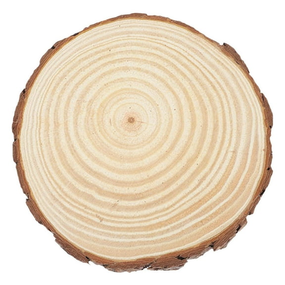 Soimiss Decorative Garden Wood Paver Stepping Stone Beige for Outdoor Path and Lawn