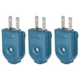thumbnail image 1 of HEALIFTY 3 Pcs Connecteur de Prise Mâle 90 Degrés Rotatif Adaptateur de Rallonge (Prise US), 1 of 6