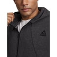 thumbnail image 4 of Reebok Men's and Big Men's Momentum Fleece Full Zip Hoodie, Sizes XS-5XL, 4 of 9