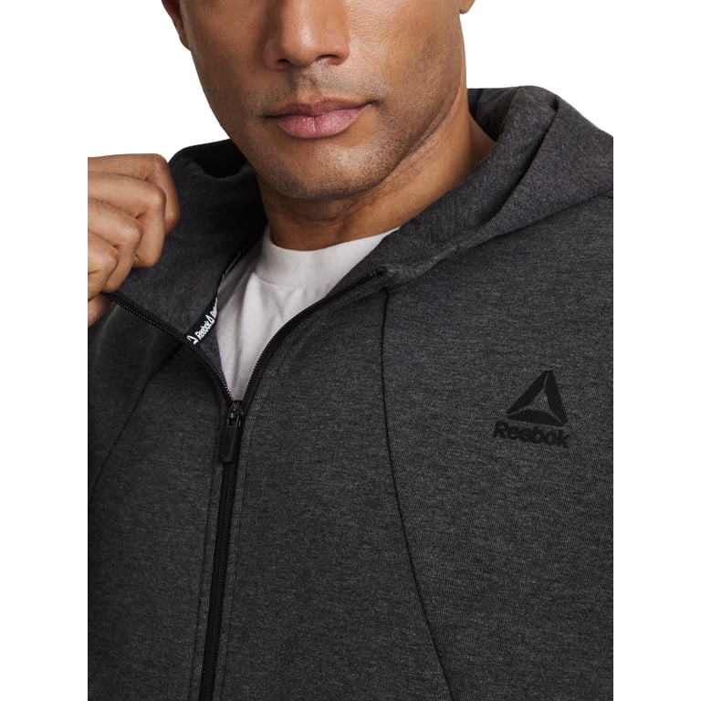 Reebok Men's Momentum Fleece Full Zip Hoodie photo 5