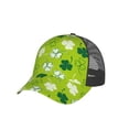 thumbnail image 6 of Lsque St Patrick's Day7 Printed Trucker Hat - Baseball Cap for Men Women - Breathable Mesh Side, Adjustable Fit - for Casual Wear, 6 of 7