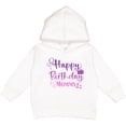 thumbnail image 2 of Inktastic Purple Happy Birthday Mommy Toddler Hoodie, 2 of 4