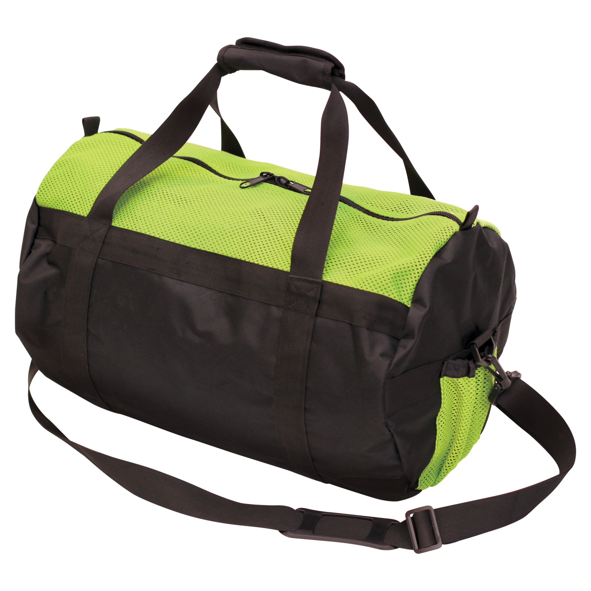 Stansport Mesh Top Sport Bag - Green, New