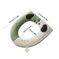 thumbnail image 3 of Hiroekza Toilet Seat Covers,Winter Models Of The Toilet Seat Plushs Toilet Seat Cushion Thickened Toilet Seat Washable Toilet Seat Washers Clearance, 3 of 6