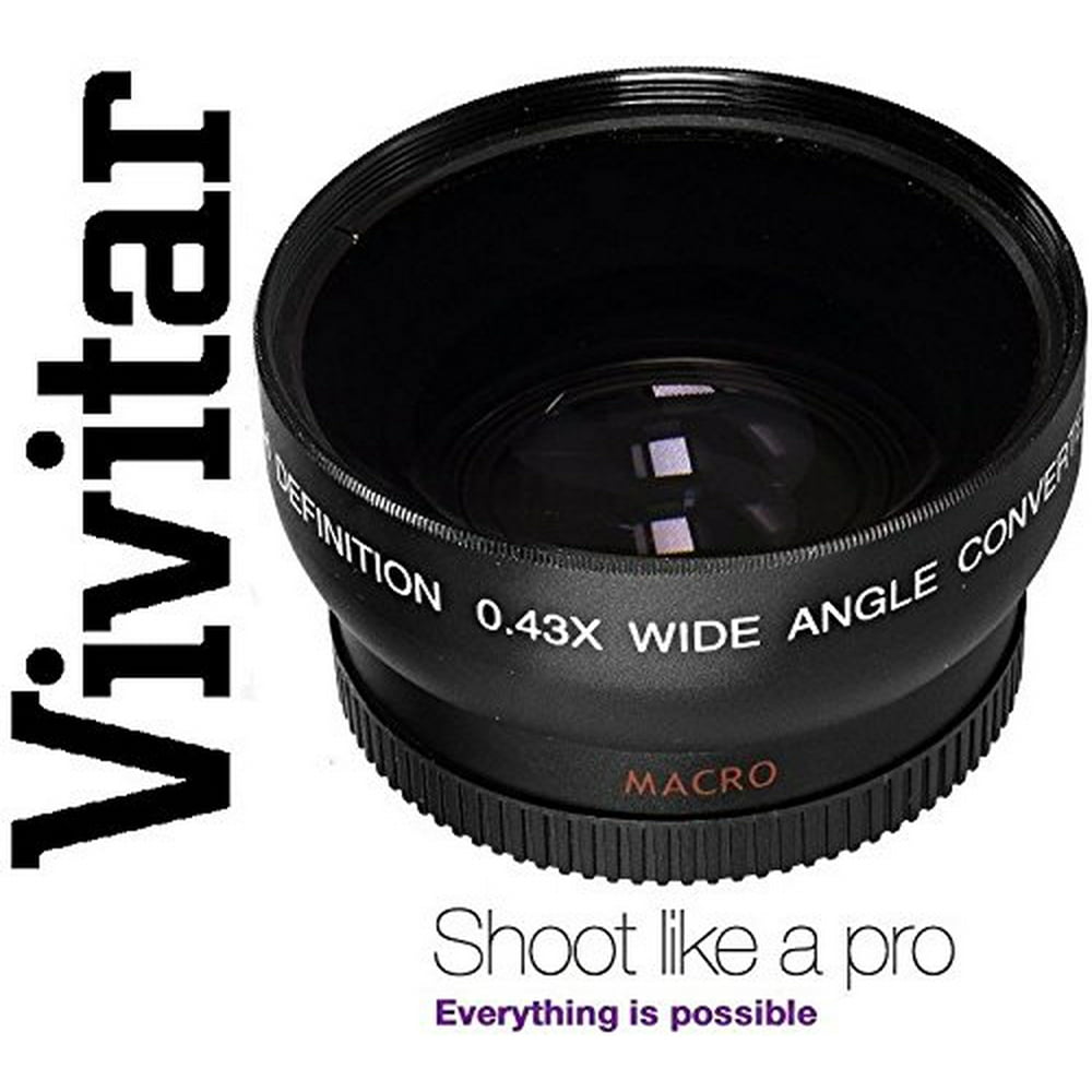HD4 Optics Vivitar Wide Angle With Macro Lens For Nikon D5300 D3300