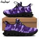 thumbnail image 1 of Noisydesigns - Zapatos planos de malla de verano para hombre, novedosos, con estampado de bandera, informales, ligeros, con texto personalizado, para correr al aire libre, 1 of 6