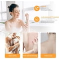 thumbnail image 3 of Natural Loofah Exfoliating Back Scrubber, Luffa Exfoliating Back Strap Sponge Scrubber Brush Body Shower Bath Tools for Men & Women, Long Handled Exfoliating Shower Scrubber Back Body Brush, 3 of 6