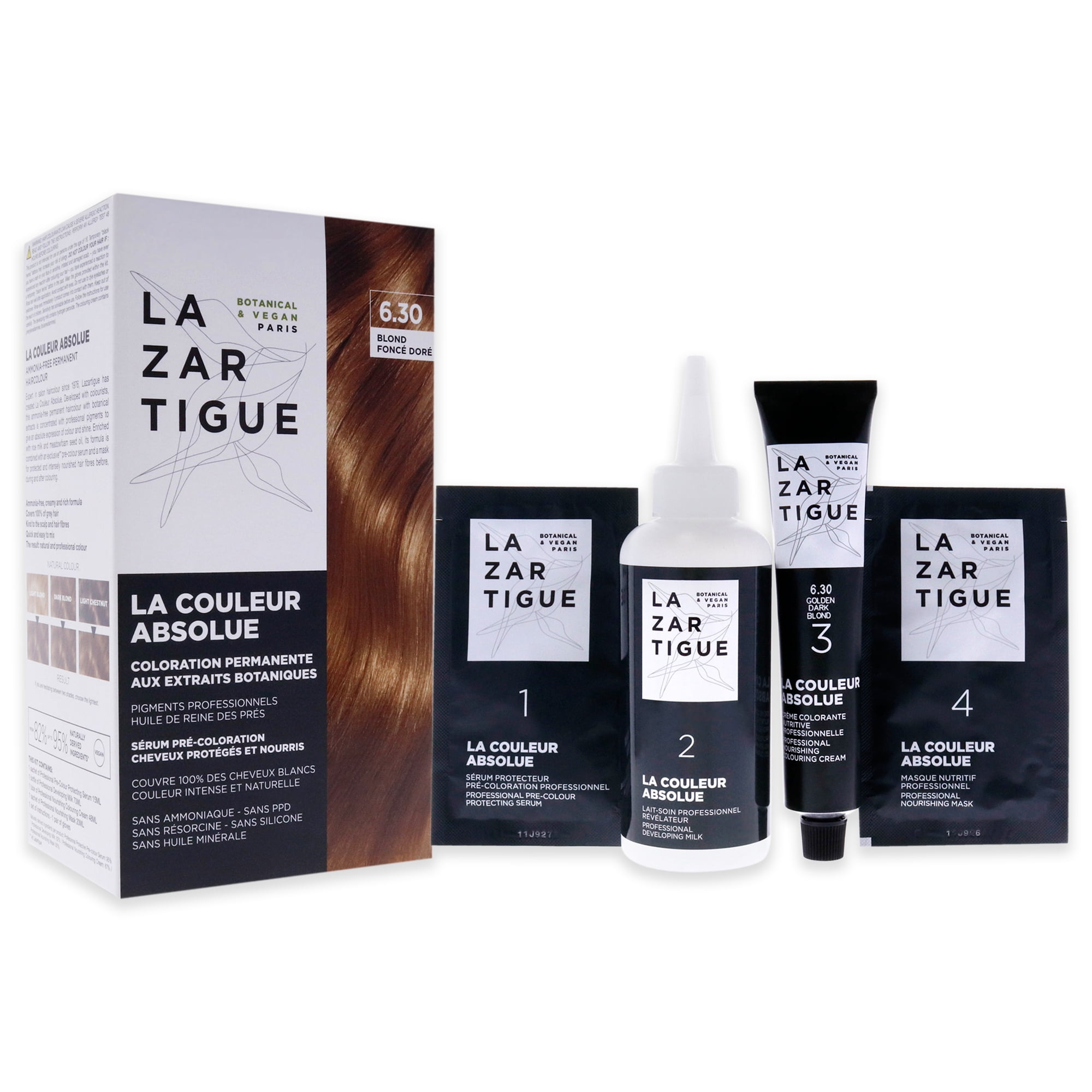 La Couleur Absolue Permanent Haircolor - 6.30 Golden Dark Blond