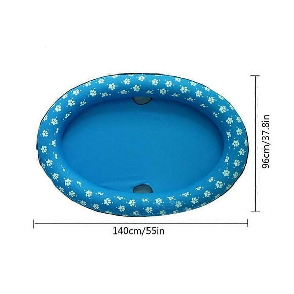Dog Swimming Pool Floating Boat Pet Toy Inflatable Pet Floating Raft for Outdoor Water Games_Perfect Gift