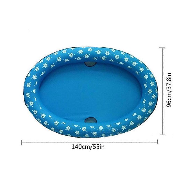 Dog Swimming Pool Floating Boat Pet Toy Inflatable Pet Floating Raft for Outdoor Water Games_Perfect Gift