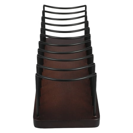 UPOUART Vintage Wooden Hat Rack Strong Material for Organized Storage Brown