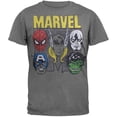 thumbnail image 1 of Marvel Heroes - Faces Soft T-Shirt, 1 of 1