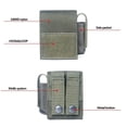 thumbnail image 4 of Molle Cigarette Pouch Multi-purpose Utility EDC Tool Pocket Battery Lighter Case Small Waist Pack Bag, 4 of 10