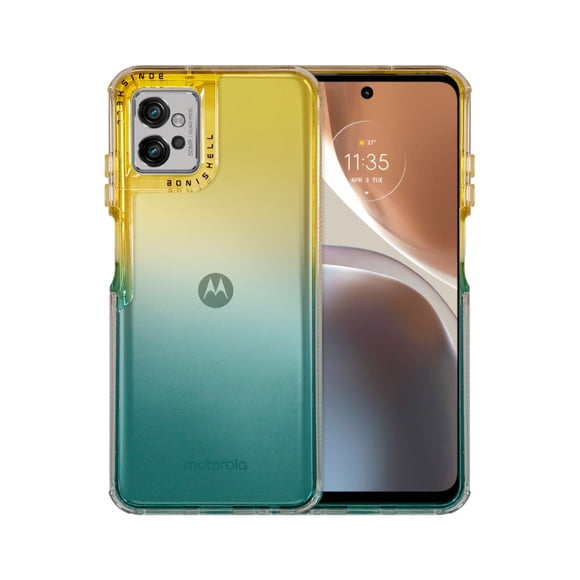 Funda ATTI Rainbow Tornasol Traslúcido para Moto G32